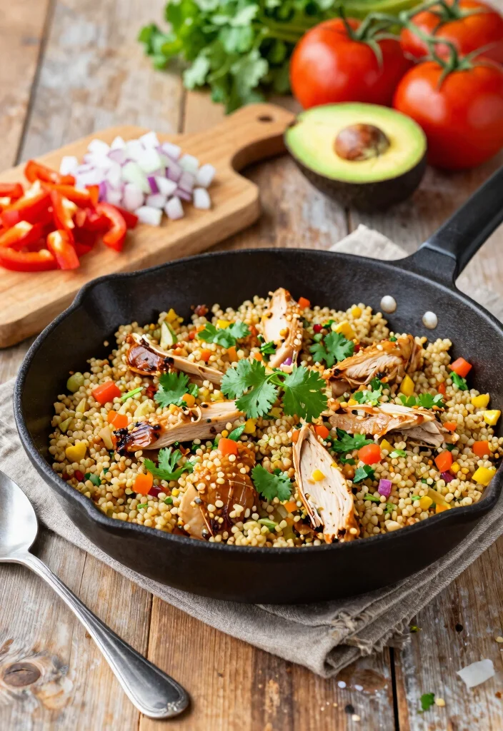 12 Healthy Meat Recipes for Easy Balanced Weeknight Meals - 2. One-Pan Quinoa and Turkey Skillet