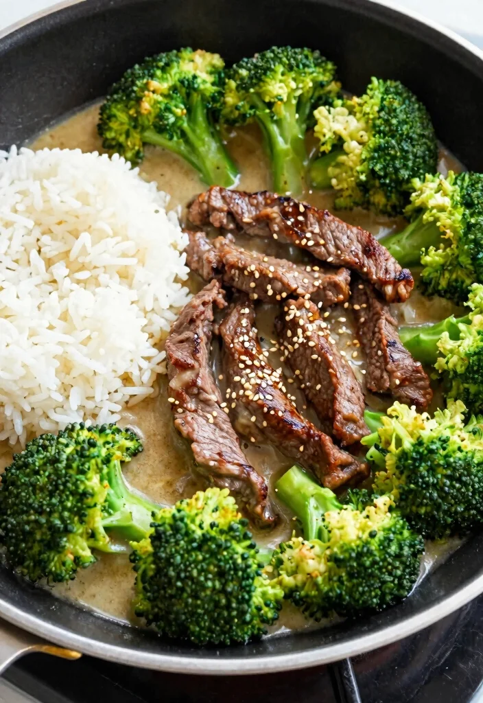 12 Healthy Meat Recipes for Easy Balanced Weeknight Meals - 5. Garlic Butter Beef and Broccoli