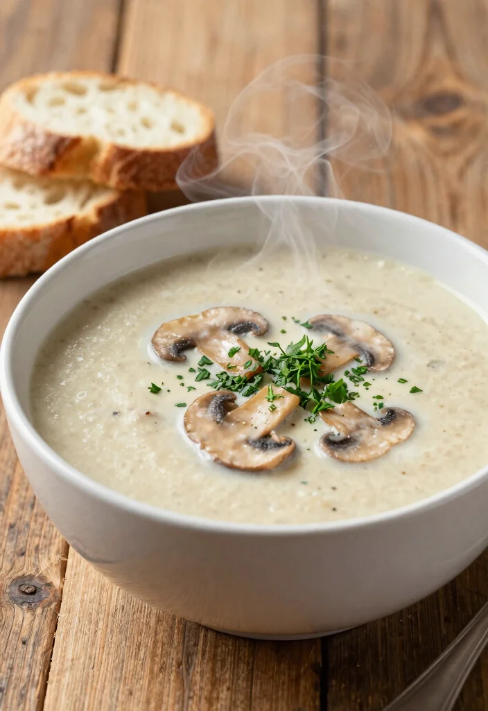 12 Healthy Mushroom Recipes for Easy Flavorful Meals - 10. Mushroom Soup