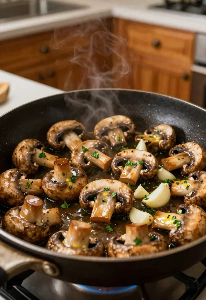 12 Healthy Mushroom Recipes for Easy Flavorful Meals - 4. Garlic Butter Mushrooms