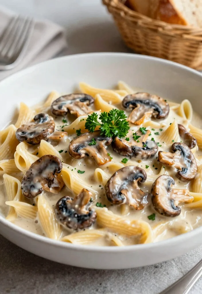 12 Healthy Mushroom Recipes for Easy Flavorful Meals - 6. Mushroom Stroganoff