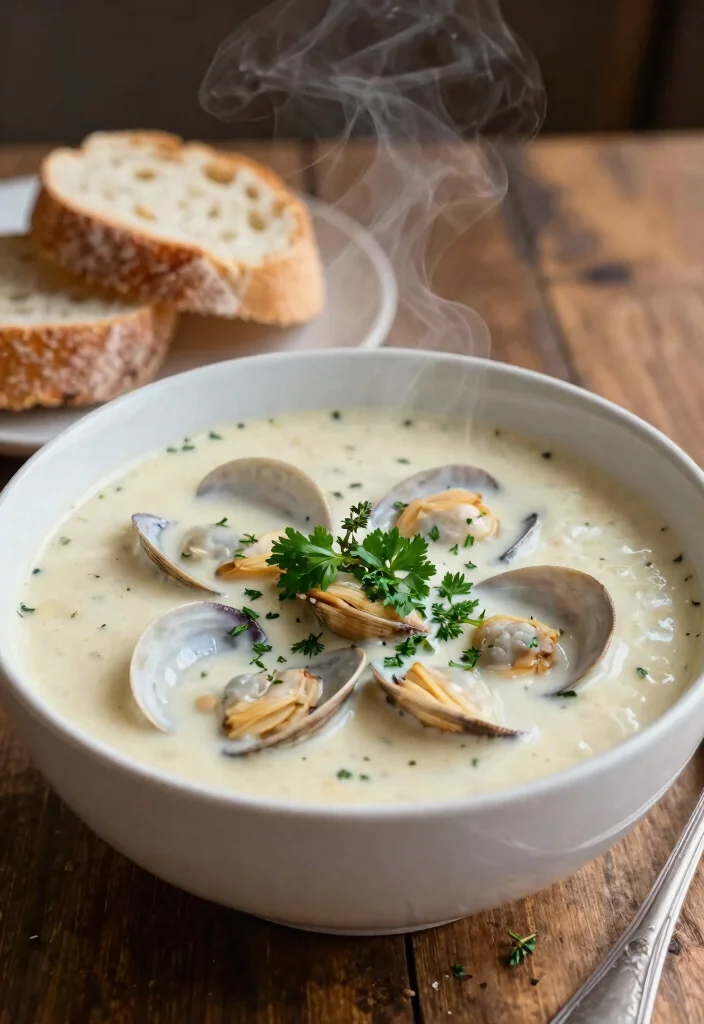 12 Healthy Pescatarian Recipes for Light Fresh Dinners - 10. Clam Chowder with Fresh Herbs