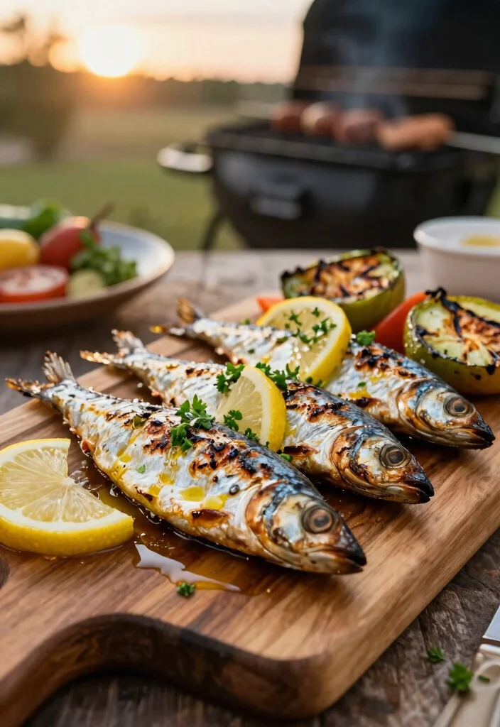 12 Healthy Pescatarian Recipes for Light Fresh Dinners - 7. Grilled Sardines with Lemon and Herbs