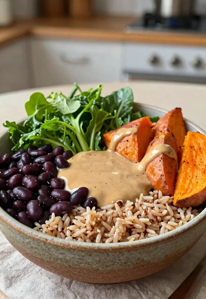 12 High-Protein Vegan Recipes for Easy Nourishing Meals - 3. High-Protein Vegan Buddha Bowl