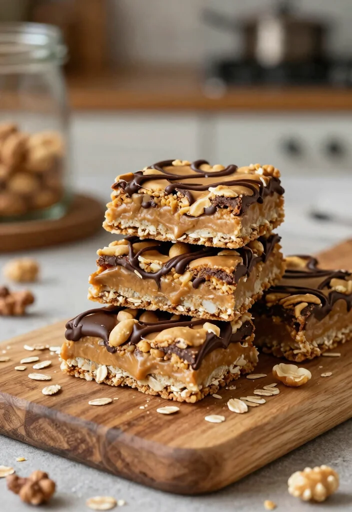 12 High-Protein Vegan Recipes for Easy Nourishing Meals - 7. Peanut Butter Protein Bars