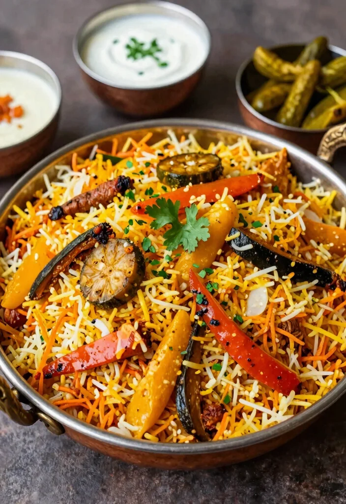 12 Indian Vegan Recipes for Simple Flavorful Plant-Based Meals - 4. Vegetable Biryani - Fragrant Spiced Rice
