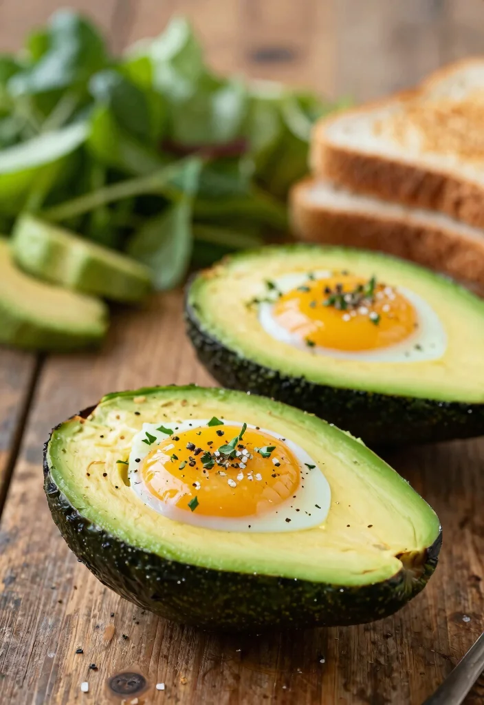 12 Keto Breakfast Recipes for Easy Low-Carb Morning Meals - 1. Savory Avocado Egg Bake