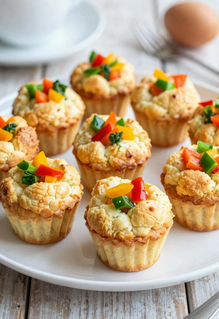 12 Keto Breakfast Recipes for Easy Low-Carb Morning Meals - 10. Egg Muffins with Veggies