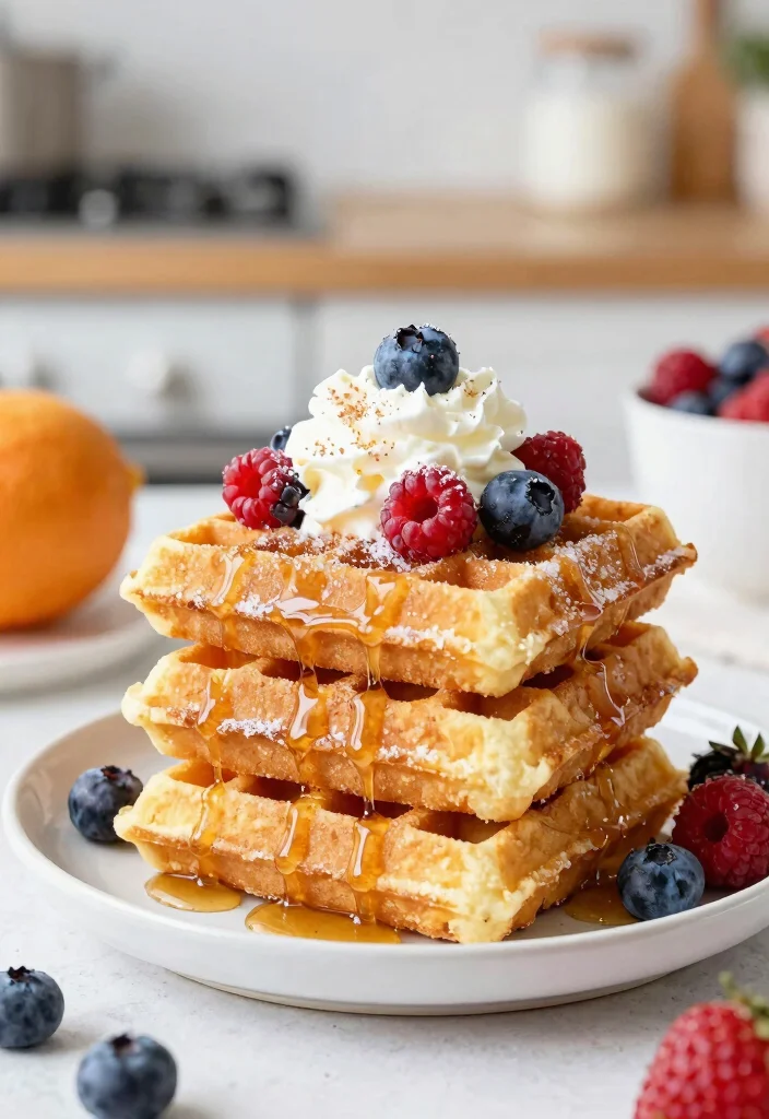 12 Keto Breakfast Recipes for Easy Low-Carb Morning Meals - 11. Coconut Flour Waffles