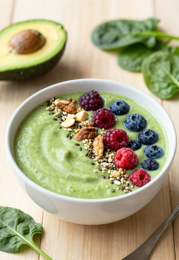 12 Keto Breakfast Recipes for Easy Low-Carb Morning Meals - 5. Keto Smoothie Bowl