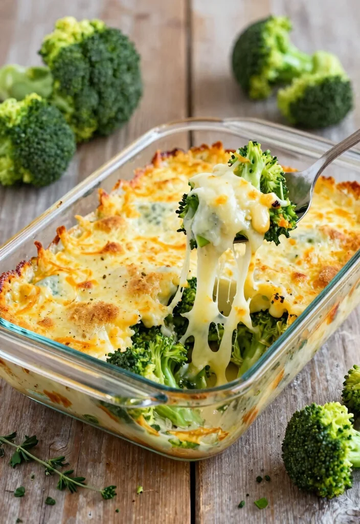 12 Keto Broccoli Recipes for Easy Healthy Low-Carb Dinners - 1. Cheesy Broccoli Casserole