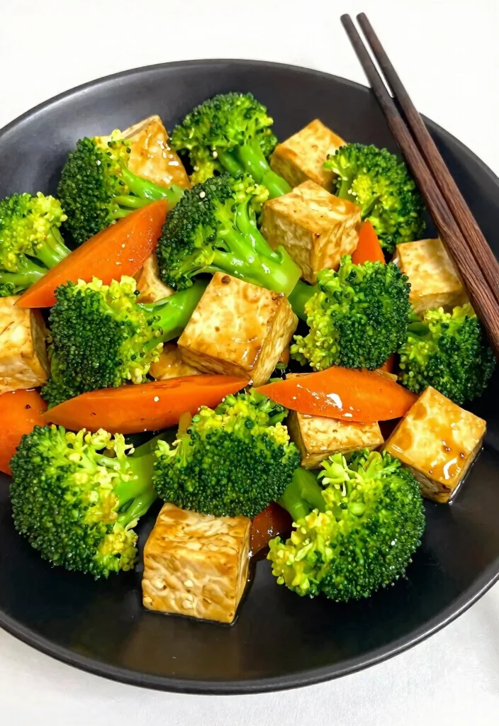 12 Keto Broccoli Recipes for Easy Healthy Low-Carb Dinners - 10. Broccoli and Tofu Stir-Fry
