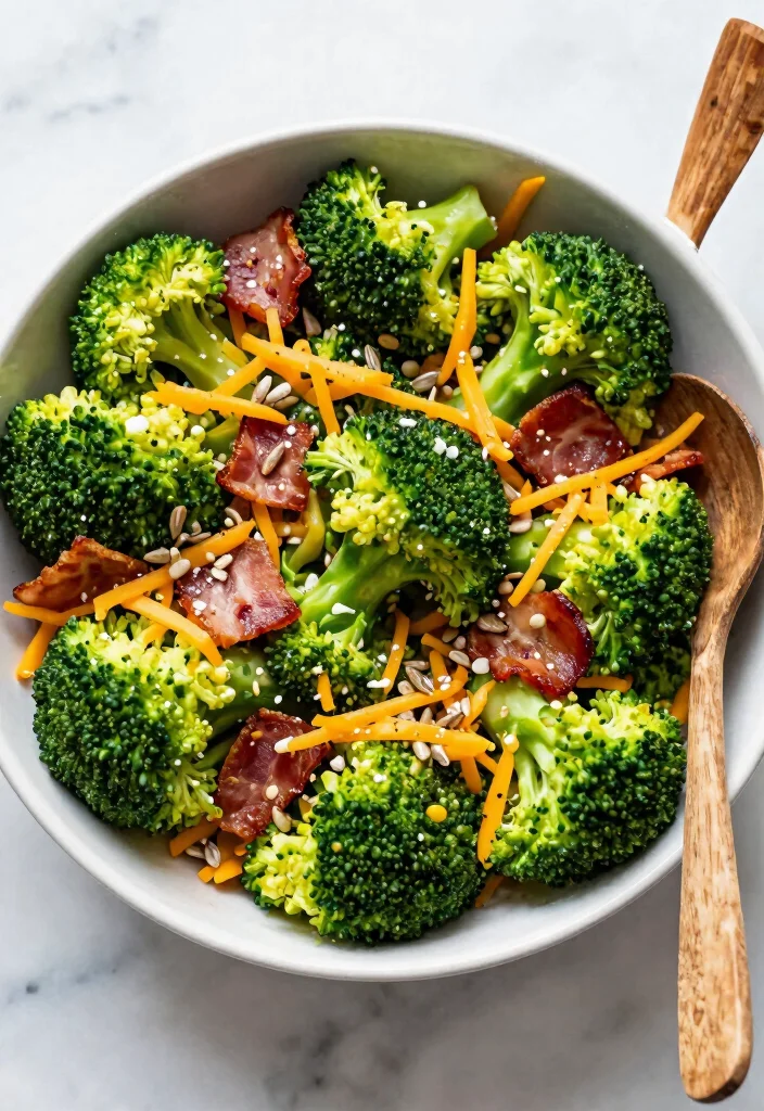 12 Keto Broccoli Recipes for Easy Healthy Low-Carb Dinners - 2. Keto Broccoli Salad