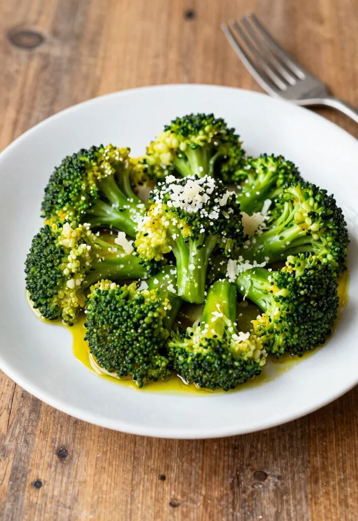 12 Keto Broccoli Recipes for Easy Healthy Low-Carb Dinners - 8. Garlic Parmesan Broccoli