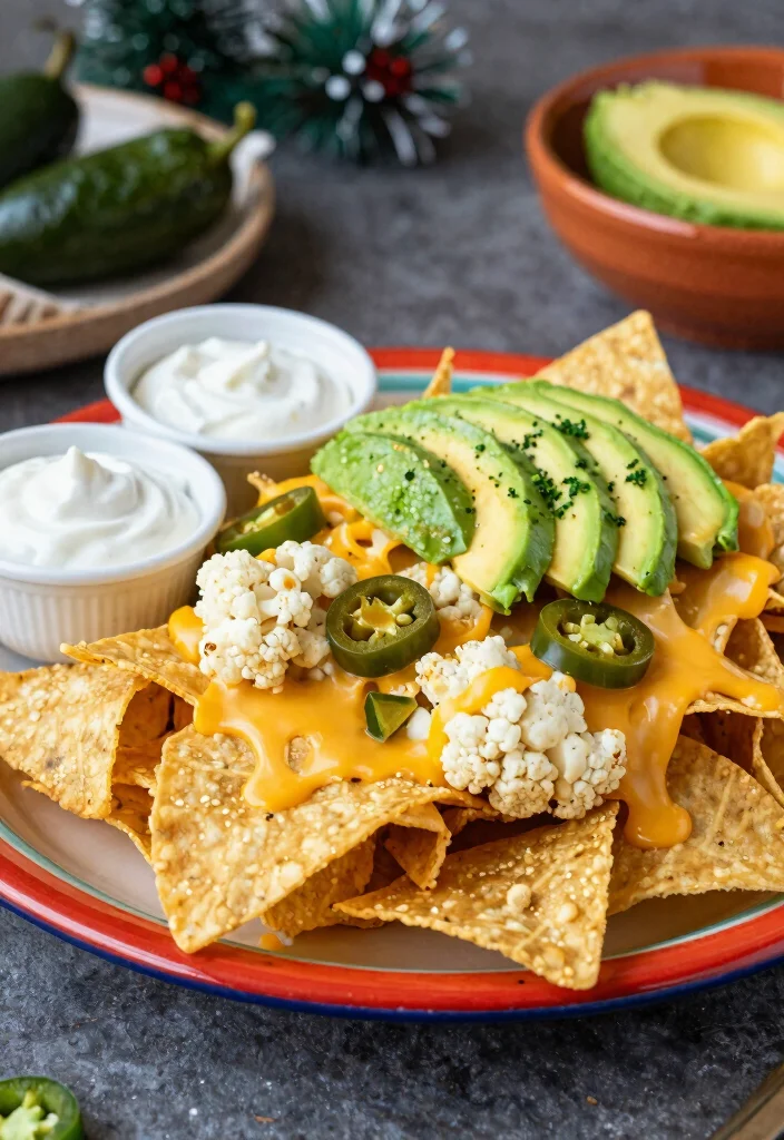 12 Keto Cauliflower Recipes for Simple Flavor-Rich Meals - 11. Cauliflower Nachos