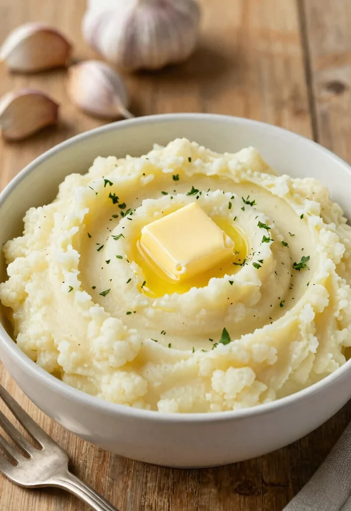 12 Keto Cauliflower Recipes for Simple Flavor-Rich Meals - 7. Cauliflower Mashed Potatoes