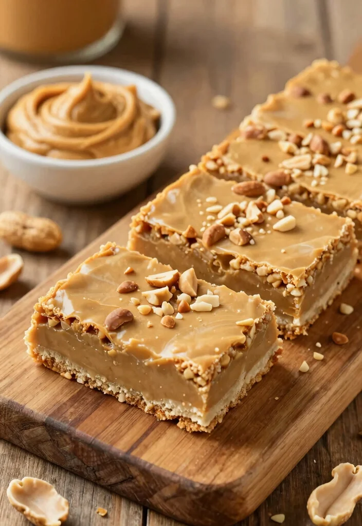 12 Keto Dessert Recipes for Simple Low-Carb Sweet Treats - 6. No-Bake Peanut Butter Bars