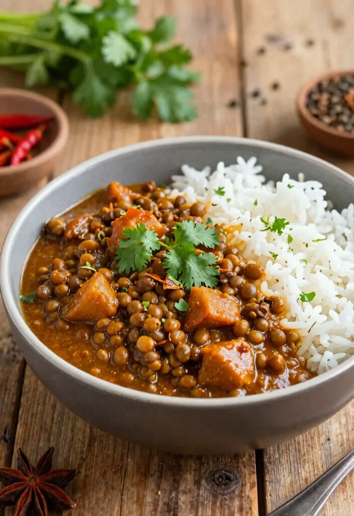 12 Lentil Vegan Recipes for Protein-Rich Budget-Friendly Meals - 4. Lentil Curry Stew
