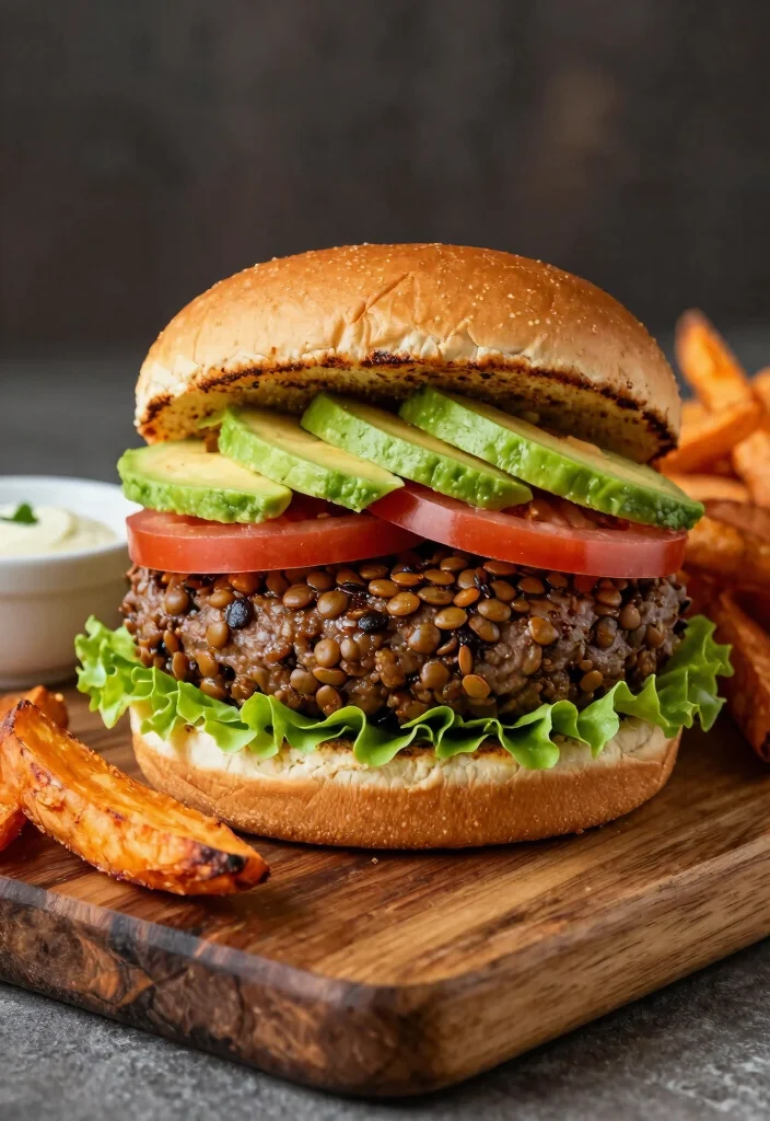 12 Lentil Vegan Recipes for Protein-Rich Budget-Friendly Meals - 8. Lentil Burgers