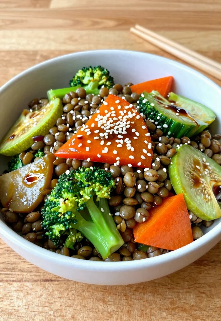 12 Lentil Vegan Recipes for Protein-Rich Budget-Friendly Meals - 9. Lentil Vegetable Stir-Fry