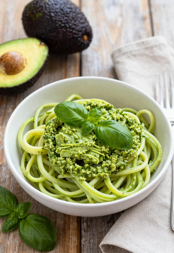 12 Low-Calorie Keto Recipes for Light Satisfying Meals - 1. Zucchini Noodles with Avocado Pesto