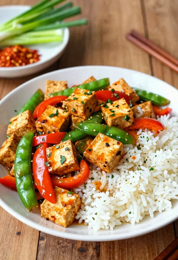 12 Tofu Dinner Recipes for Easy High-Protein Weeknight Meals - 1. Spicy Maple Tofu Stir-Fry