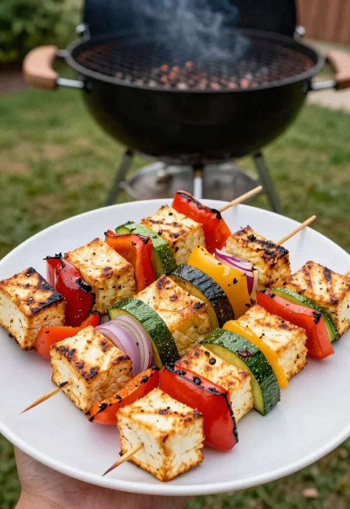 12 Tofu Dinner Recipes for Easy High-Protein Weeknight Meals - 10. Tofu Vegetable Skewers