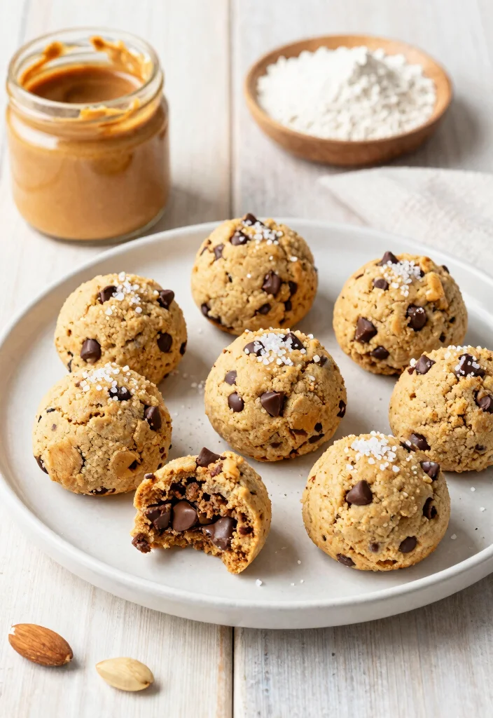 12 Vegan Bakery Recipes for Simple Sweet Plant-Based Treats - 8. Chocolate Chip Cookie Dough Bites