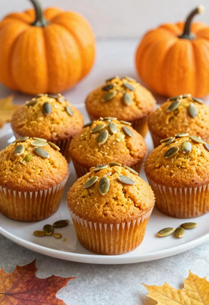 12 Vegan Bakery Recipes for Simple Sweet Plant-Based Treats - 9. Vegan Pumpkin Spice Muffins