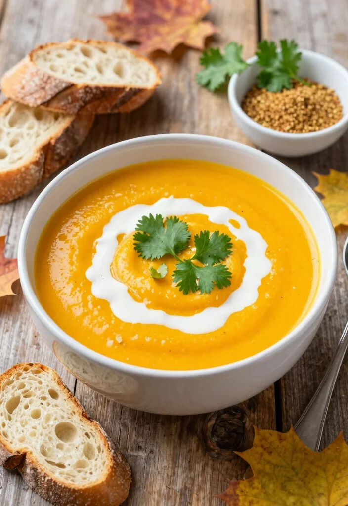 12 Vegan Butternut Squash Recipes for Cozy Seasonal Meals - 1. Creamy Butternut Squash Soup