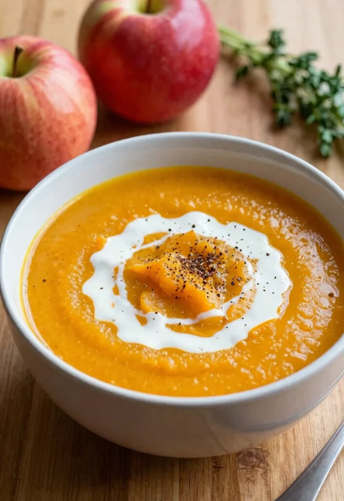 12 Vegan Butternut Squash Recipes for Cozy Seasonal Meals - 10. Butternut Squash and Apple Soup