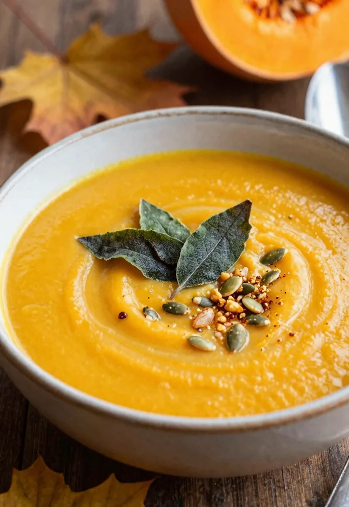12 Vegan Butternut Squash Recipes for Cozy Seasonal Meals - 12. Butternut Squash and Sage Soup