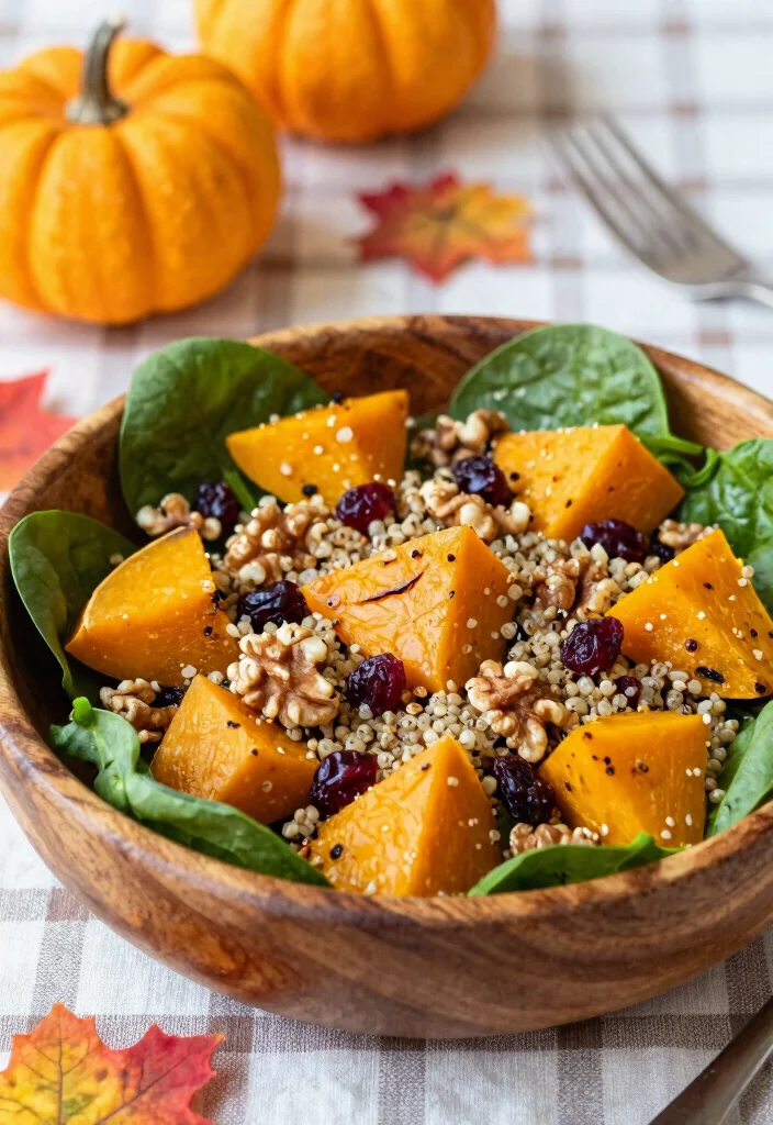 12 Vegan Butternut Squash Recipes for Cozy Seasonal Meals - 4. Butternut Squash and Quinoa Salad