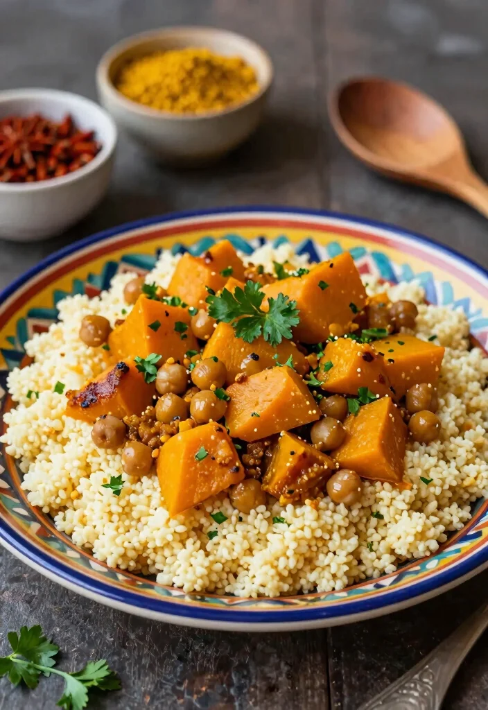 12 Vegan Butternut Squash Recipes for Cozy Seasonal Meals - 7. Butternut Squash and Chickpea Tagine