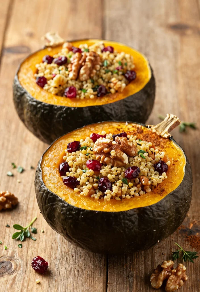 12 Vegan Thanksgiving Recipes for Easy Plant-Based Classics - 1. Savory Stuffed Acorn Squash