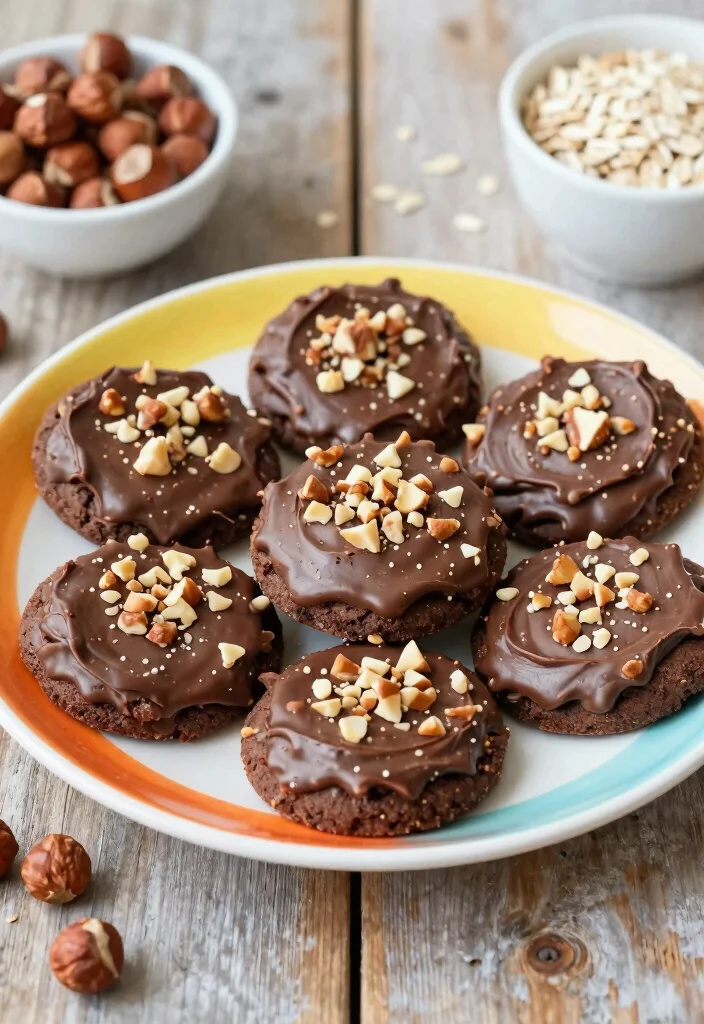 14 Chocolate Dessert Recipes with Easy Rich Crowd-Pleasers - 11. Chocolate Hazelnut Spread Cookies