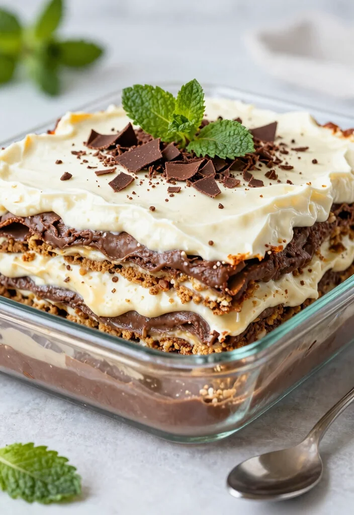 14 Chocolate Dessert Recipes with Easy Rich Crowd-Pleasers - 4. Chocolate Lasagna