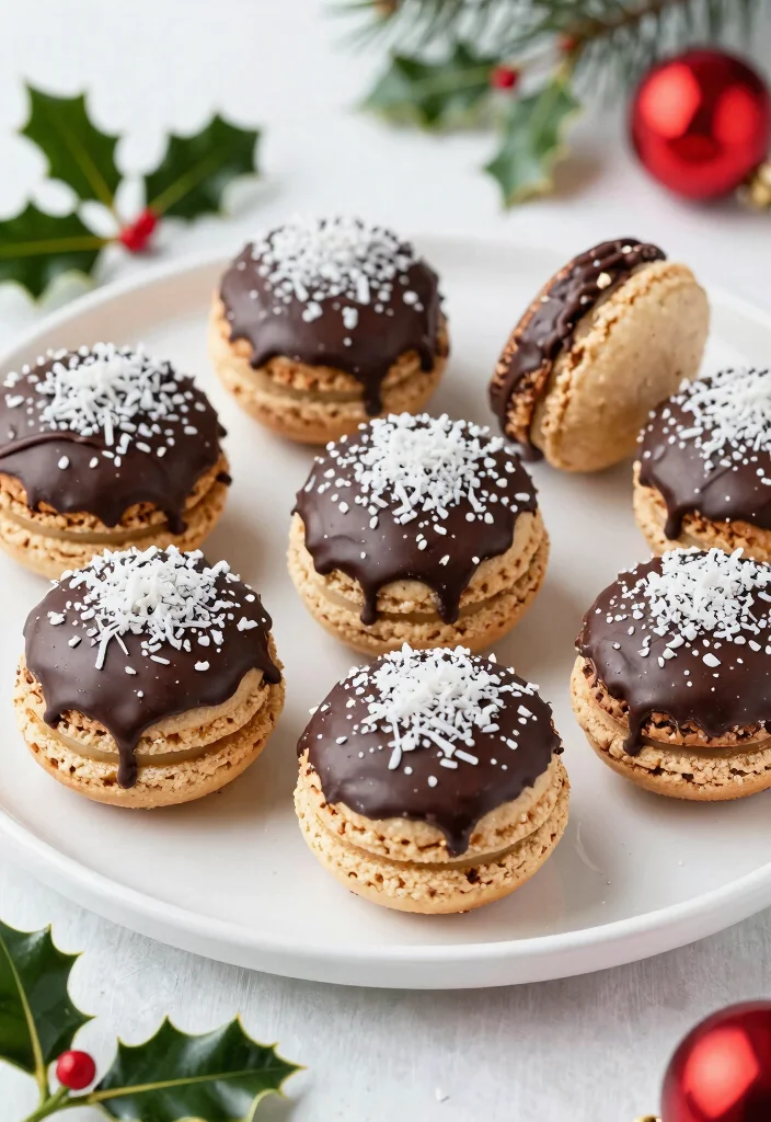 14 Christmas Dessert Recipes with Festive Easy Holiday Sweets - 10. Vegan Coconut Macaroons