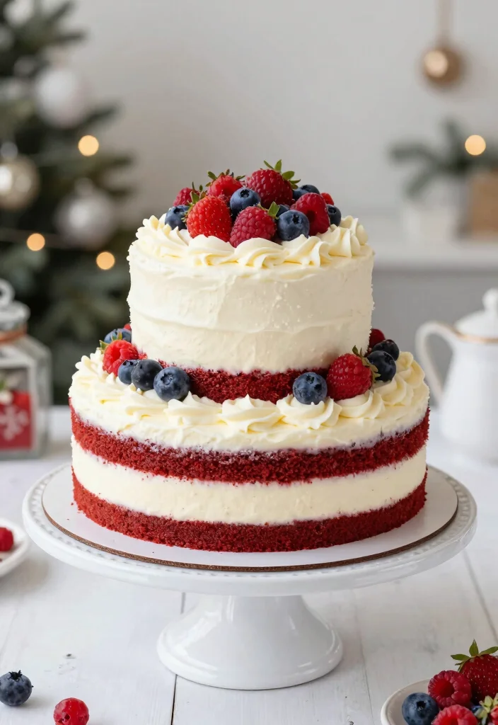 14 Christmas Dessert Recipes with Festive Easy Holiday Sweets - 12. Vegan Red Velvet Cake
