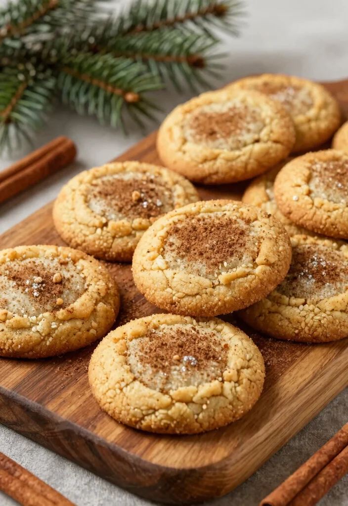 14 Christmas Dessert Recipes with Festive Easy Holiday Sweets - 8. Vegan Snickerdoodle Cookies