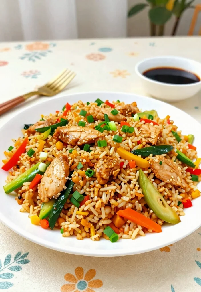 14 Healthy Budget Recipes for Cheap Simple Everyday Meals - 12. Easy Chicken Fried Rice