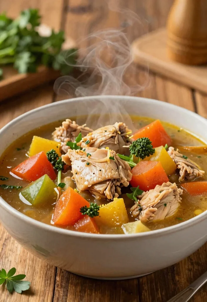 14 Healthy Budget Recipes for Cheap Simple Everyday Meals - 13. Chicken & Vegetable Stew