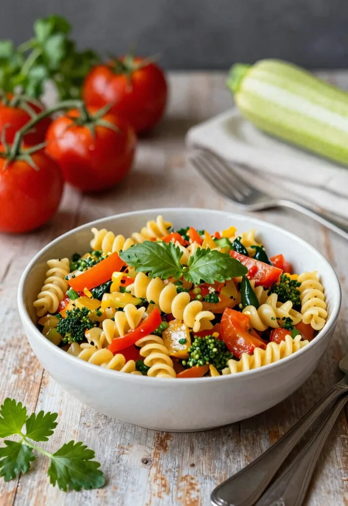 14 Healthy Budget Recipes for Cheap Simple Everyday Meals - 3. Veggie-Packed One-Pot Pasta
