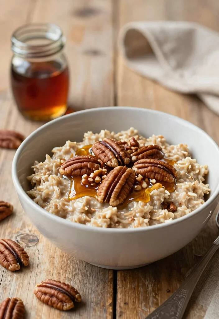 14 Healthy Oatmeal Recipes for Easy Nutritious Meals - 13. Maple Pecan Oatmeal
