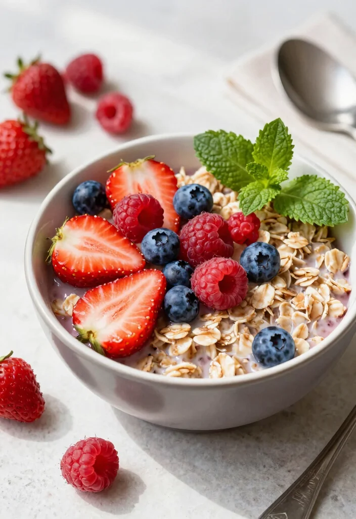 14 Healthy Oatmeal Recipes for Easy Nutritious Meals - 6. Berry Medley Oatmeal