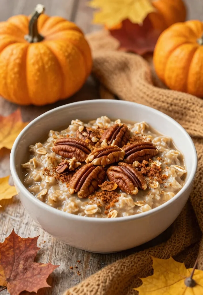 14 Healthy Oatmeal Recipes for Easy Nutritious Meals - 7. Pumpkin Spice Oatmeal