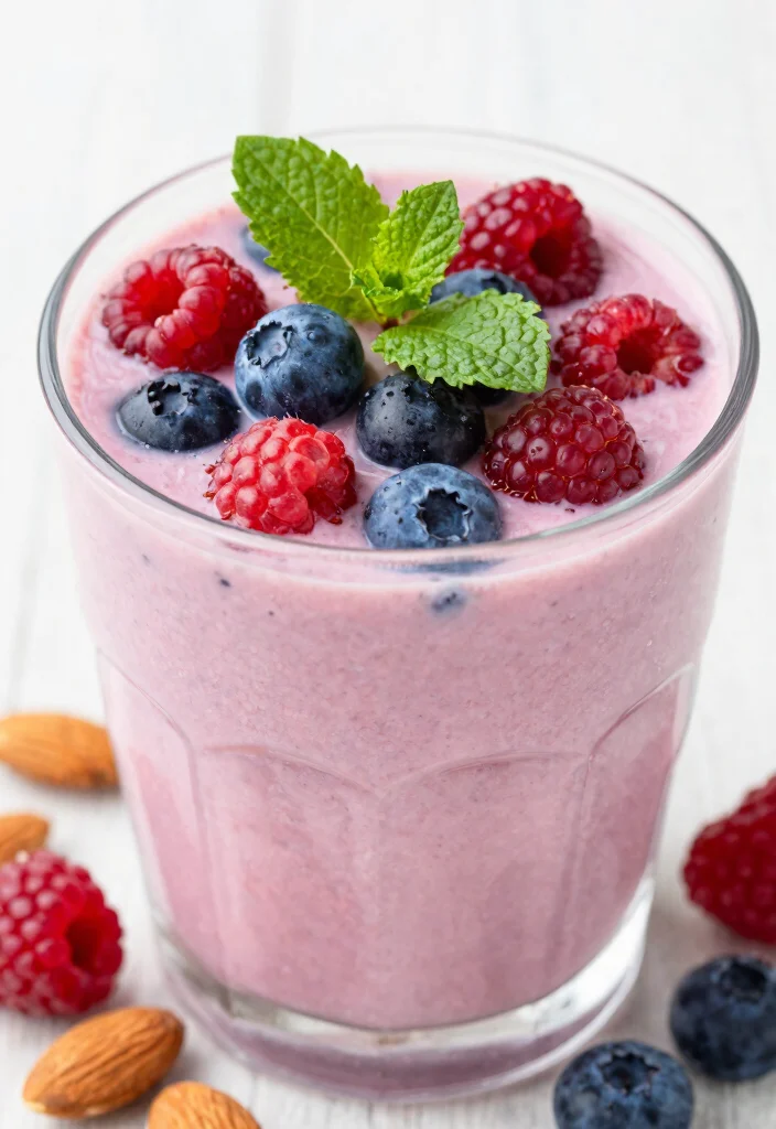 14 Healthy Smoothie Recipes for Quick Nutritious Blends - 2. Berry Blast Protein Smoothie