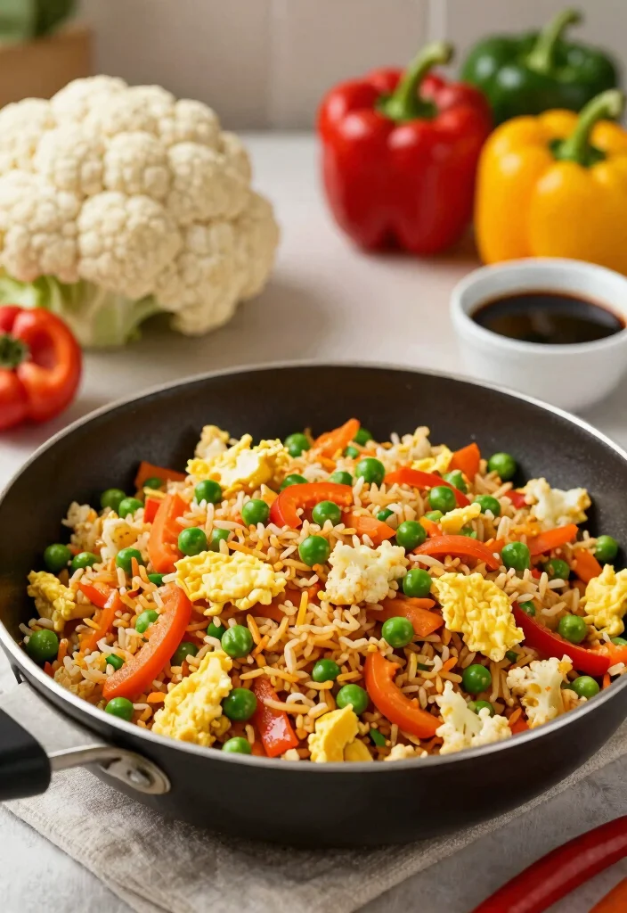 14 Low-Carb Dinner Recipes for Easy Balanced Weeknight Meals - 2. Cauliflower Fried Rice