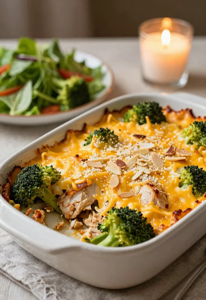 14 Low-Carb Dinner Recipes for Easy Balanced Weeknight Meals - 6. Chicken and Broccoli Casserole