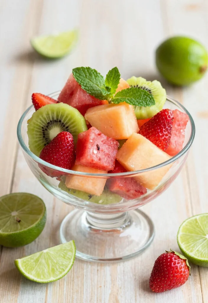 14 Summer Dessert Recipes with Fresh Easy Fruit-Forward Ideas - 11. Key Lime Fruit Salad